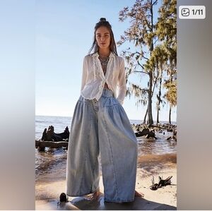 Free Blossom Pull On Jeans